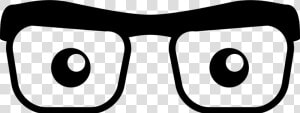 Eyes Looking Through Eyeglasses   Png Download  Transparent Png