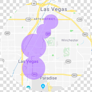Lyft Ride Map   Circle  HD Png Download