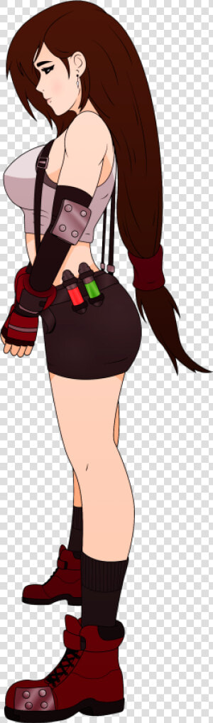 Tifa   Cartoon  HD Png Download