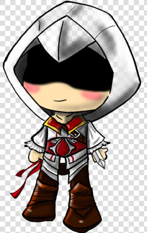 Ezio Drawing Chibi   Cartoon  HD Png Download