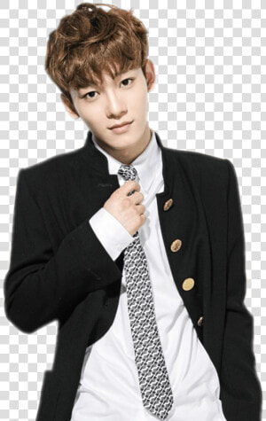 Exo Chen Grey Tie Clip Arts   Exo Tao And Chen  HD Png Download