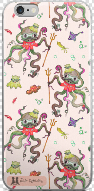 Octopus Pink Iphone 6 6s  6 6s Plus Case   Mobile Phone Case  HD Png Download