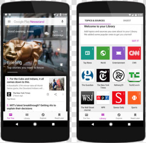 Newsstand 1   Google Play Newsstand  HD Png Download