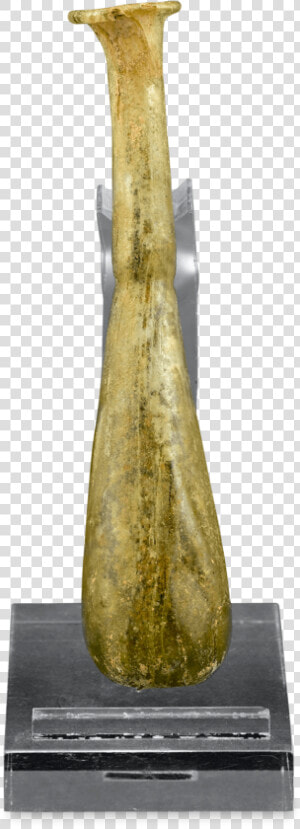 Ancient Roman Golden Glass Alabastron   Statue  HD Png Download
