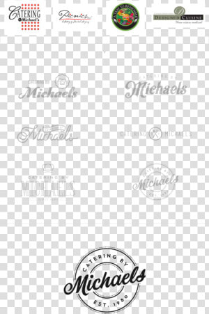 Catering By Michaels Logo Evolution  HD Png Download