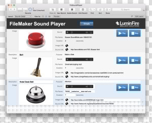 Fmsoundplayer Sound Effects On The Fly With Filemaker   Bell  HD Png Download