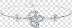 Lily Cluster By Harry Winston  Diamond Bracelet In   Bracelet  HD Png Download