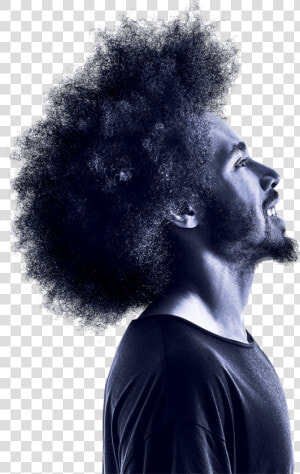 Person Looking Up   Portrait Photo De Profile Homme  HD Png Download