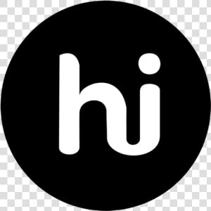 Black Icon White And   Linked In Icon Circle Black  HD Png Download