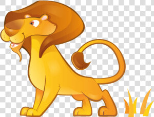 Safari Wallsticker For Kids  Lion Sticker   Cartoon  HD Png Download