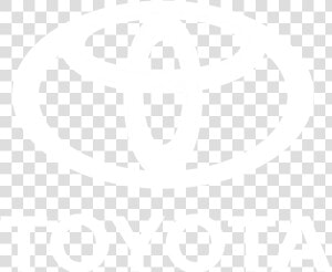 Toyota   White Toyota Logo Vector  HD Png Download