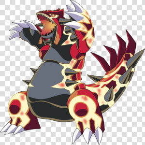 Groudon Png  Transparent Png