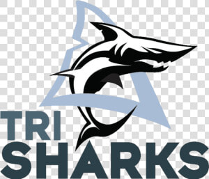 Tri Sharks Logo   Png Download   Swansea Tri Sharks  Transparent Png