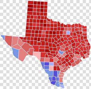In A Redder Than Red State  What Does It Mean To Be   Texas Senate Race Map  HD Png Download