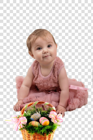 Easter Baby Png Background   Toddler  Transparent Png