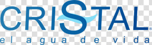  logopedia10   Agua Cristal Slogan  HD Png Download