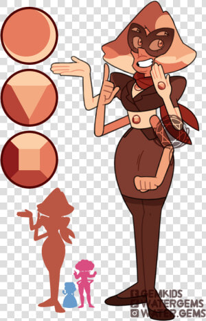 Steven Universe Sardonyx Gemsona  HD Png Download