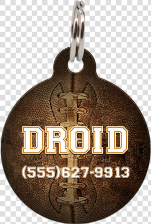Vintage Football   Locket  HD Png Download