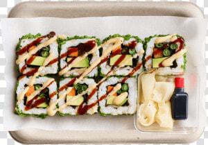 This Sushi Chain Just Increased Its Vegan Menu Options   California Roll  HD Png Download
