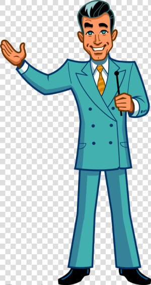 Game Show Host   Transparent Game Show Host Clipart  HD Png Download