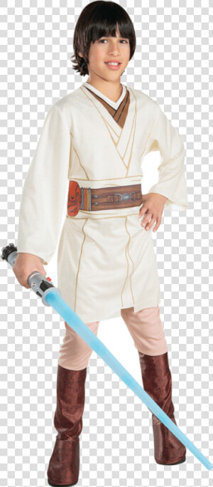 Transparent Obi Wan Png   Jedi Stars Costume For Kids  Png Download
