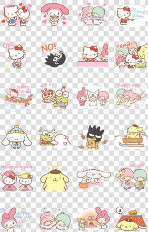 Line Sticker Line Sticker  Cute Stickers  Sanrio Wallpaper   Hello Kitty Stickers Png  Transparent Png