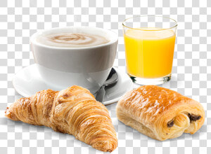 Coffee And Croissant Png  Transparent Png