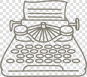 Icon Typewriter  HD Png Download