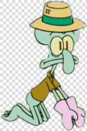  squidward  spongebob  sea  underwater  funny  lol  HD Png Download