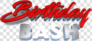 Confetti Transparent Png Pictures   Birthday Bash Text Png  Png Download