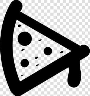 Pizza Cartoon Variant   Silueta Pizza Png  Transparent Png