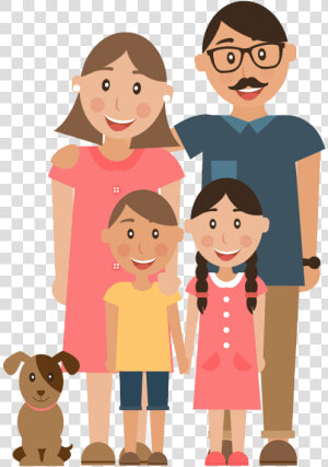 Family Child Parent Illustration   Family Character Image Png  Transparent Png