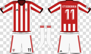 Adidas Athletic Bilbao 2019 20 Home Kit   Athletic Bilbao Jersey 2019 20  HD Png Download