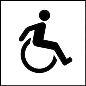Disabled Handicap Symbol Png   Sign  Transparent Png