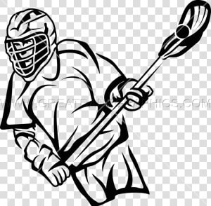 Lacrosse line Art stick And Ball Sports coloring Book clip  HD Png Download