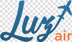 Luz Air Aviation Services Logo Text   Calligraphy  HD Png Download