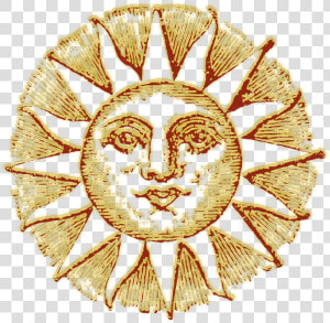 Sun Art Png  this Free Icons Png Design Of Vintage   Old Sun Drawing Png  Transparent Png