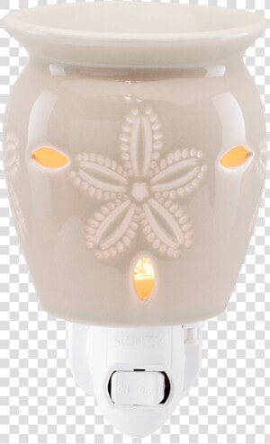Scentsy Sand Dollar Mini Warmer  HD Png Download