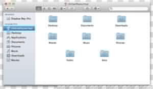 Finder Window   Mac Os X Leopard  HD Png Download