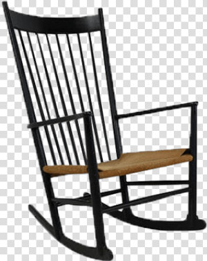 Rocking Chair By Hans Wagner   Hans J Wegner J16 Rocking Chair  HD Png Download
