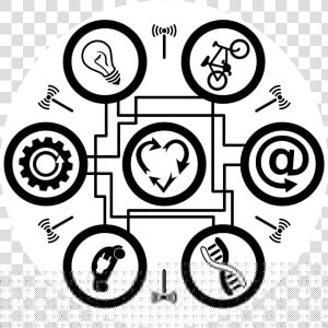 This Free Icons Png Design Of Hexagon   Png Download   Internet Of Things Symbol  Transparent Png
