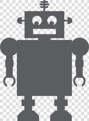 Chalkboard Robot  HD Png Download