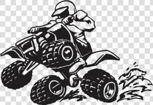 Car Decal All terrain Vehicle Sticker Motorcycle   Stickers Quad  HD Png Download