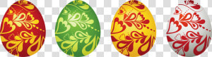 Easter Decorative Eggs Set Png Clipart Picture   Decorated Egg Png  Transparent Png
