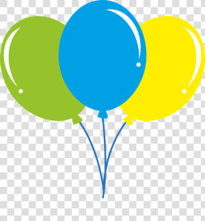 Vector  Balao  Colorful  Party  Birthday  Happy  Child  HD Png Download