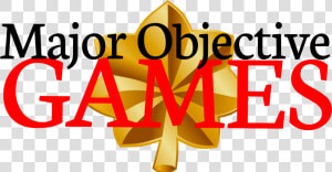 Major Objective Logo Trans   Graphic Design  HD Png Download