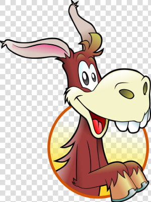 Happy Donkey Clip Arts   Keledai Kartun  HD Png Download