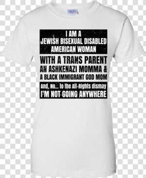 I Am A Jewish Bisexual Disabled American Woman T Shirts   Active Shirt  HD Png Download