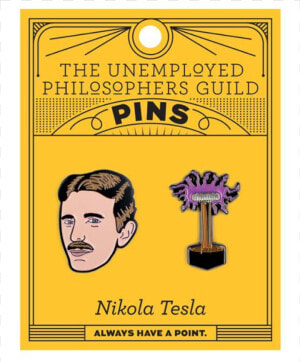 Unemployed Philosophers Guild Pin  HD Png Download