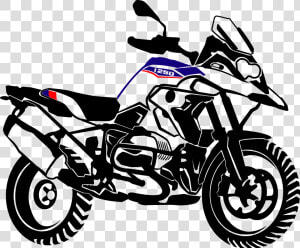 Bmw Gs 1200 Vector  HD Png Download